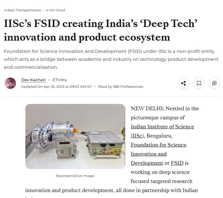 Building India’s deep-tech ecosystem through long-term strategic collaboration